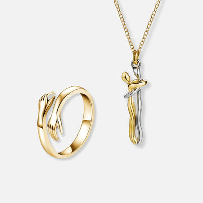 Hug Ring & Hug Necklace