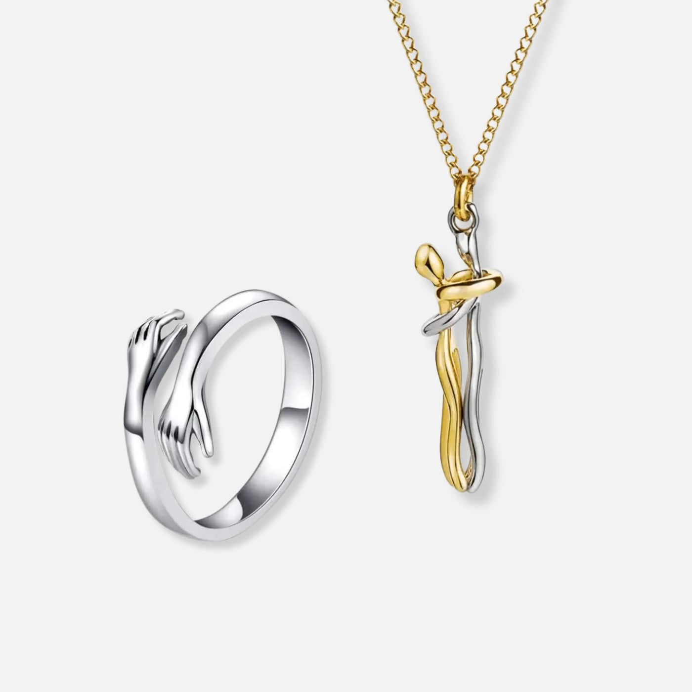 Hug Ring & Hug Necklace