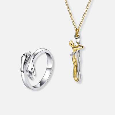 Hug Ring & Hug Necklace