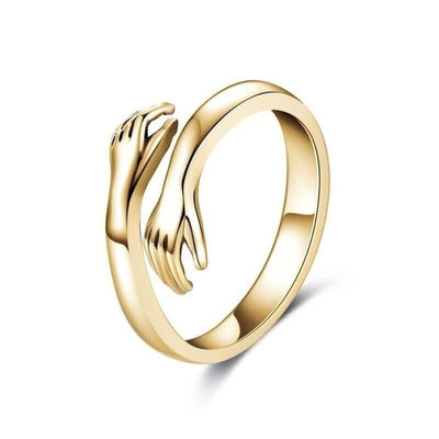Hug Ring - Solid Gold