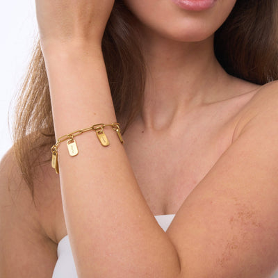 Personalised Charms Bracelet