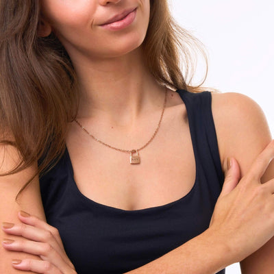 Personalised Lock Necklace