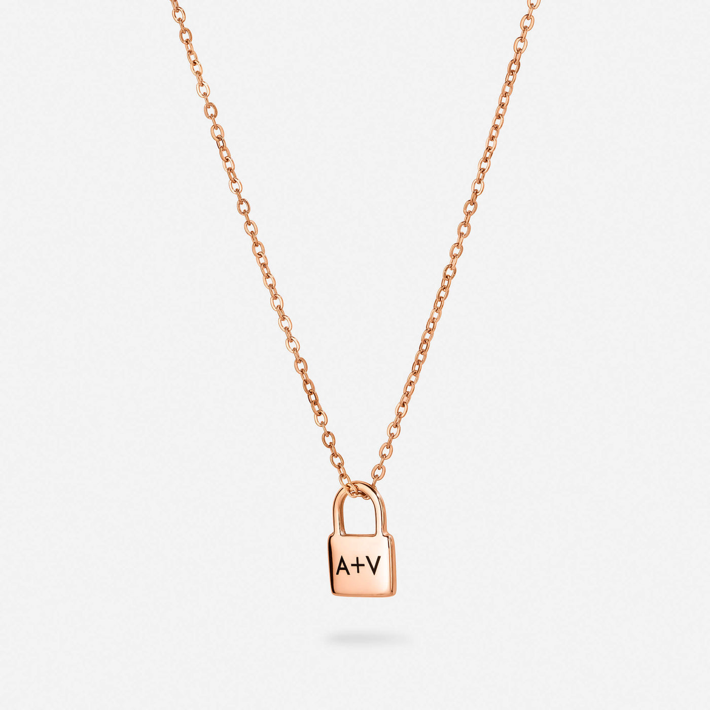 Personalised Lock Necklace