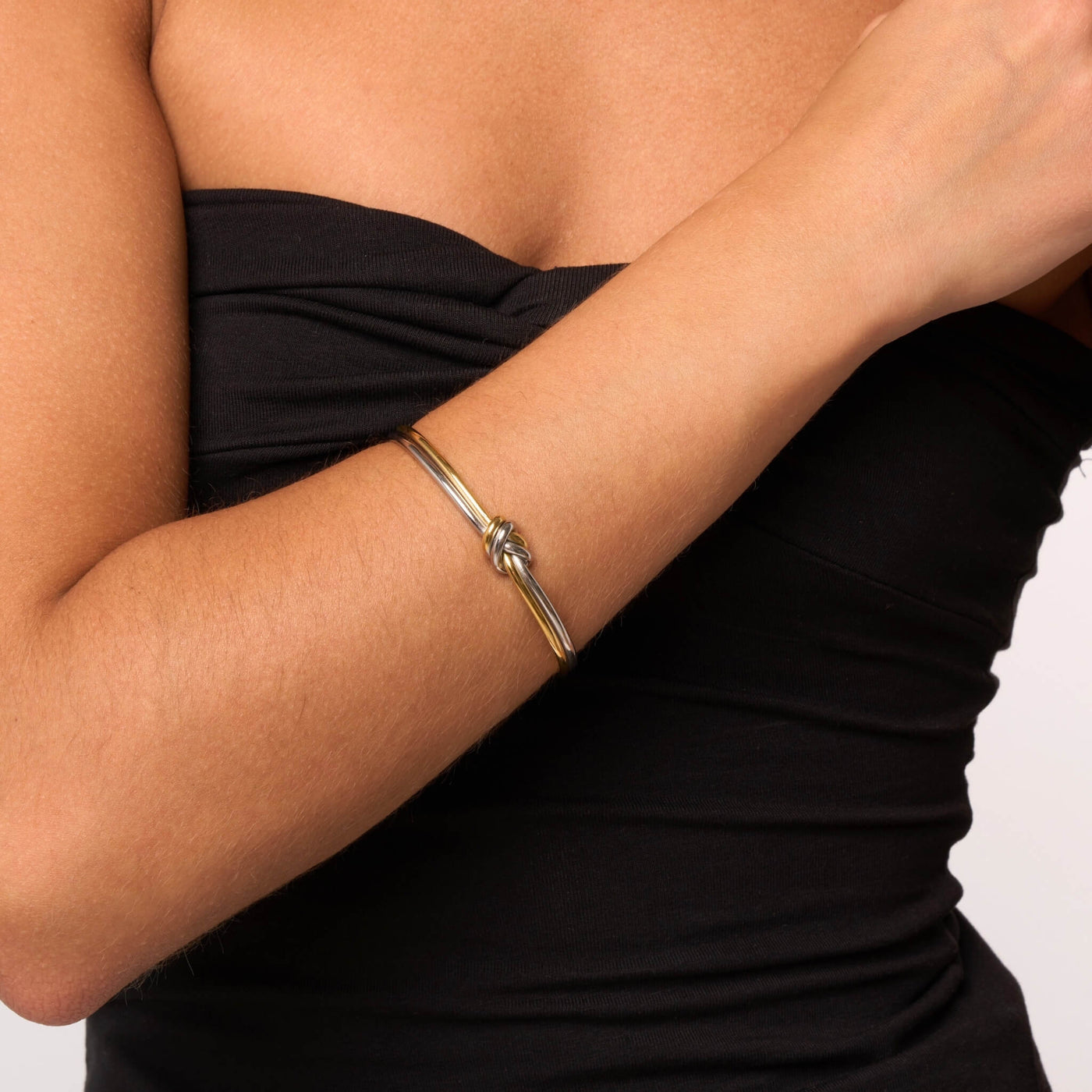 Knot Bangle Bracelet