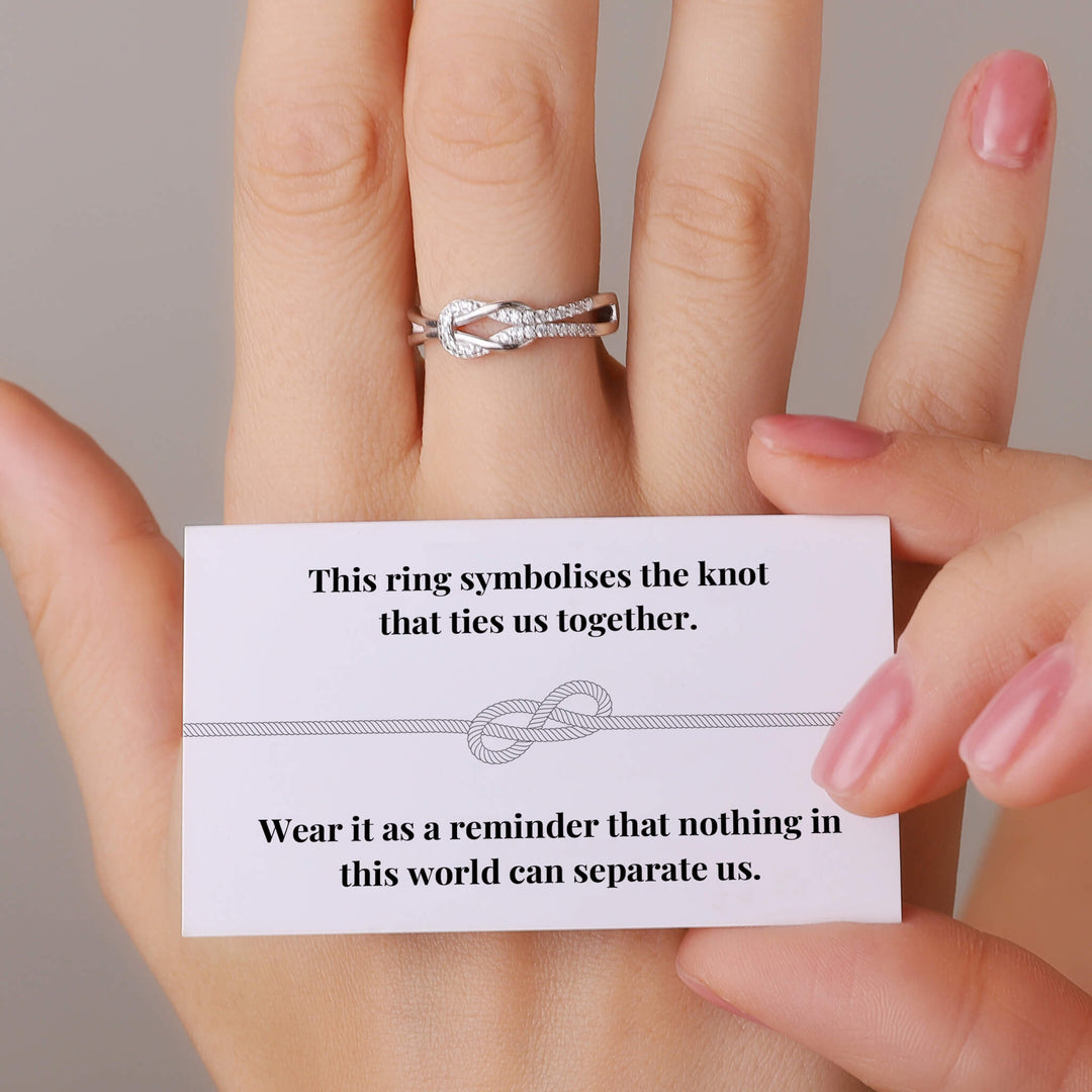Personalised Knot Ring