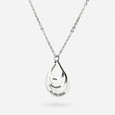 Personalised Drops Necklace