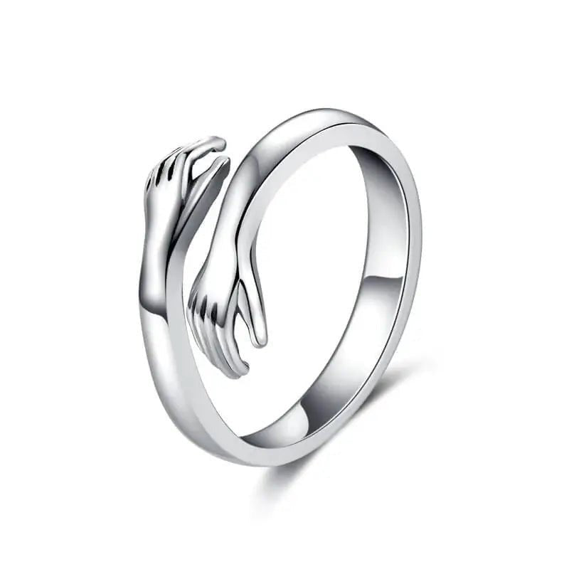Hug Ring - Solid Gold
