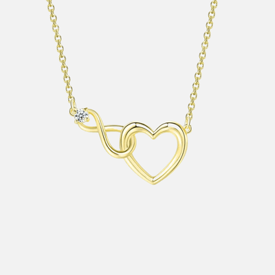 Eternity Heart Necklace