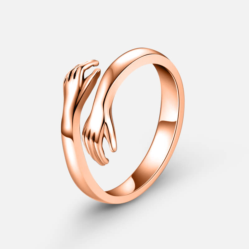 Rose Gold Hug Ring