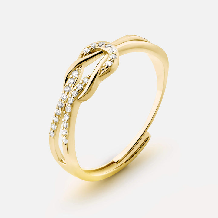 Personalised Knot Ring