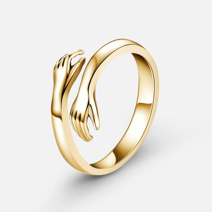 Hug Ring - Solid Gold